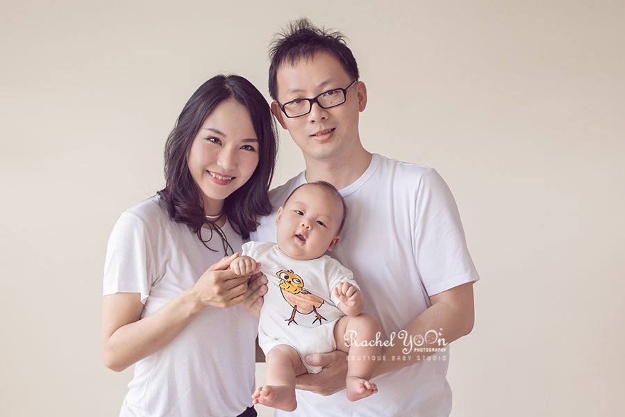 family photo - Vancouver Baby Photography for 100 days