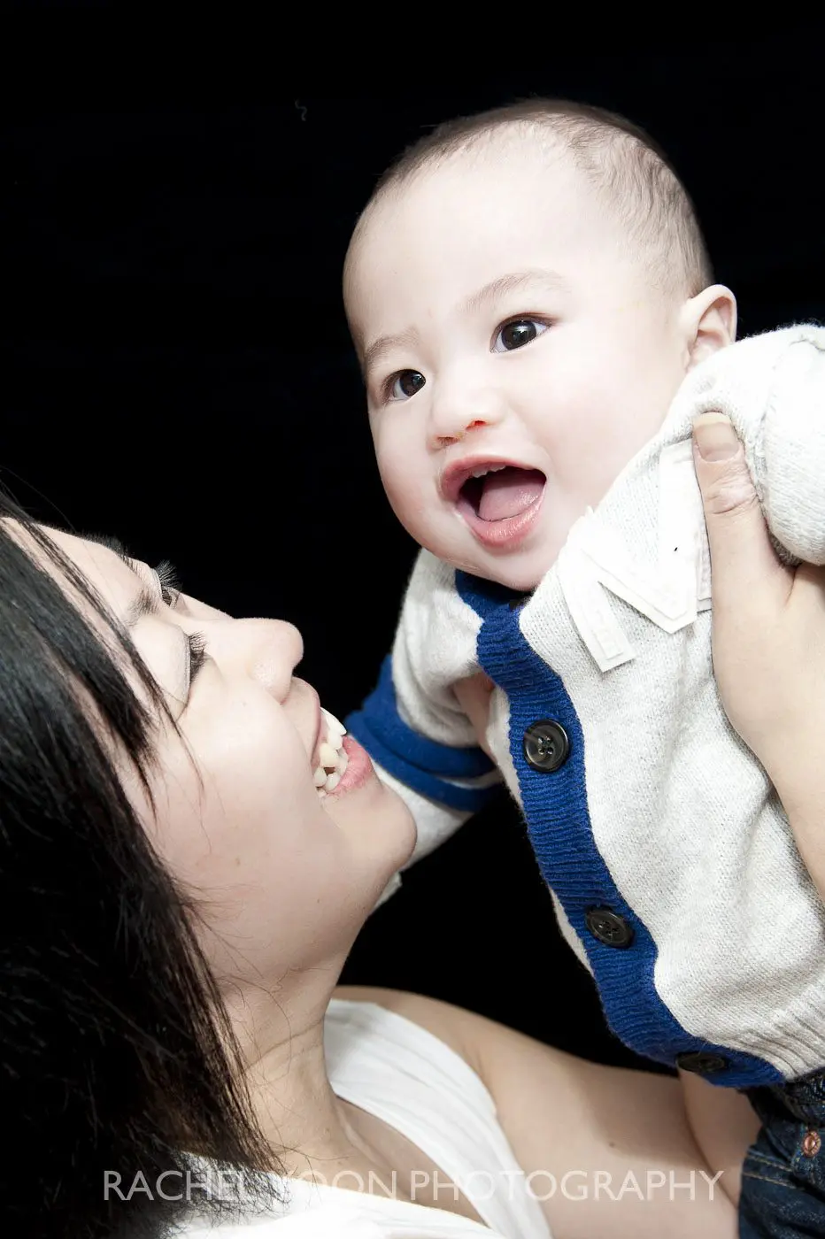 Baby Photography Vancouver - 6 months old baby boy with his mom
