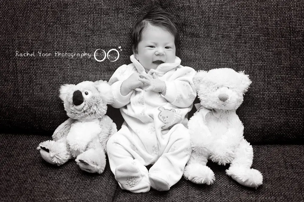 one month old baby Julianna