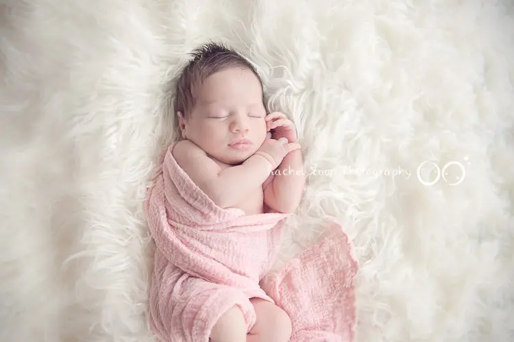 newborn baby girl