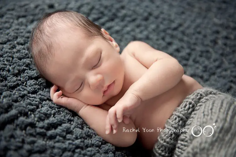 Vancouver Newborn Photographer - newborn baby boy