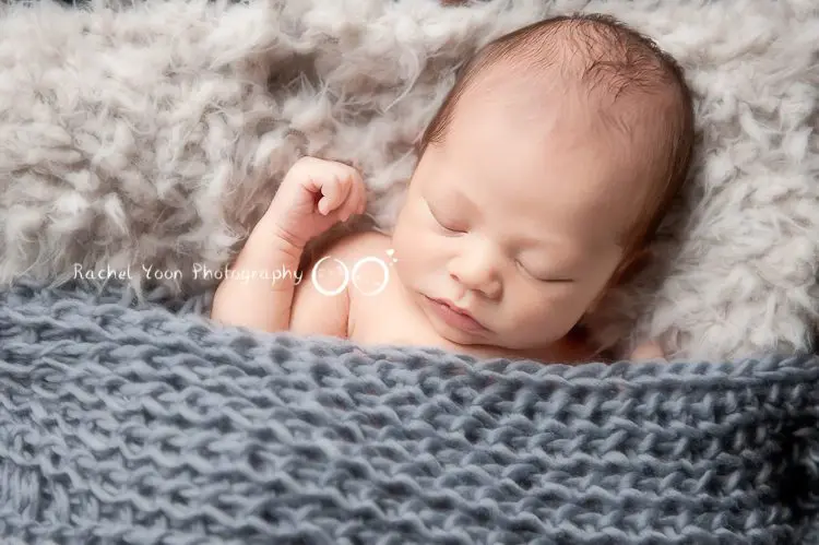 Vancouver Newborn Photographer - newborn baby boy