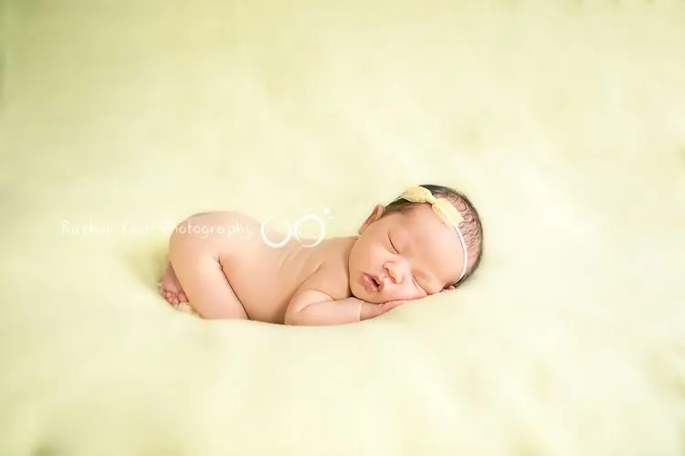 vancouver newborn photographer - newborn baby girl