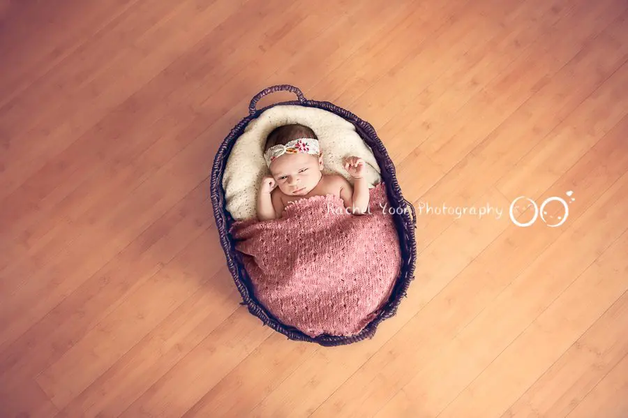 vancouver newborn photographer - baby girl Avery