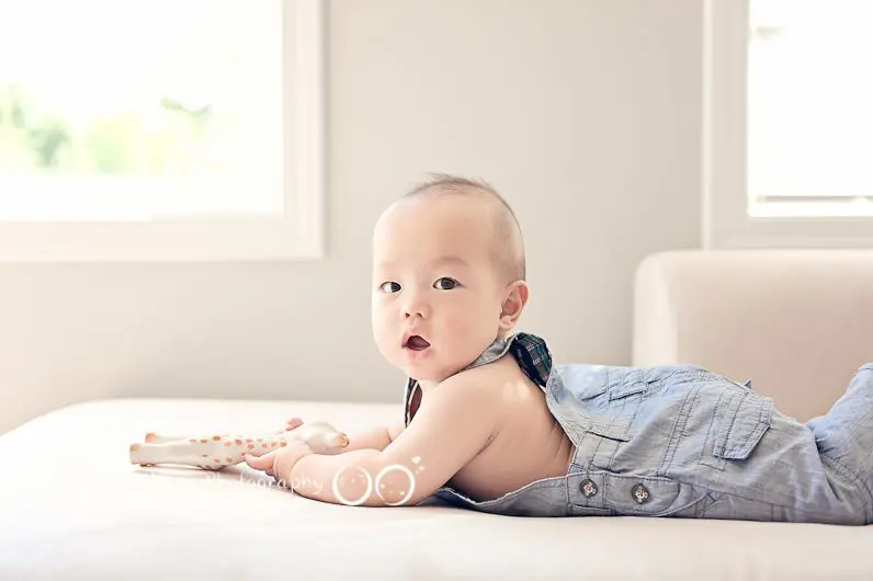 Baby Photography Vancouver - 6 months old baby boy