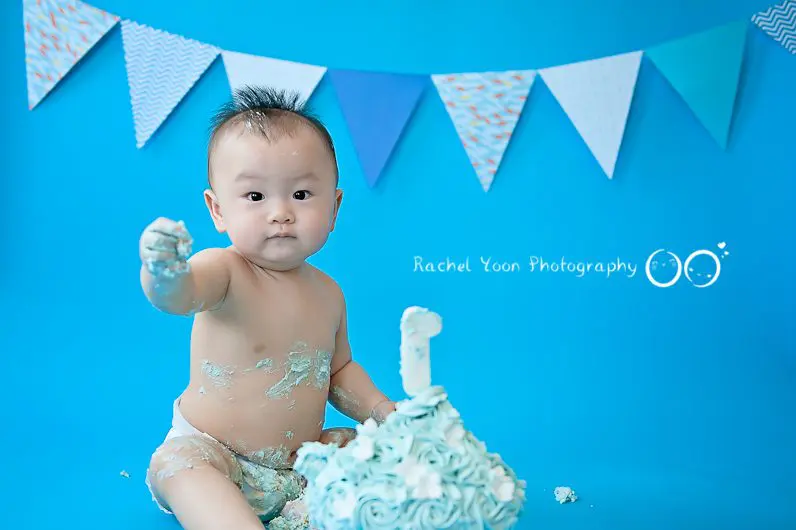 baby photography vancouver - cake smash