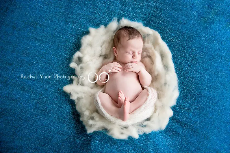 newborn photography vancouver - newborn baby boy