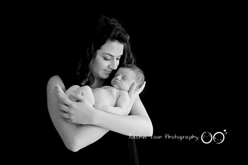 newborn photography vancouver - newborn with mom
