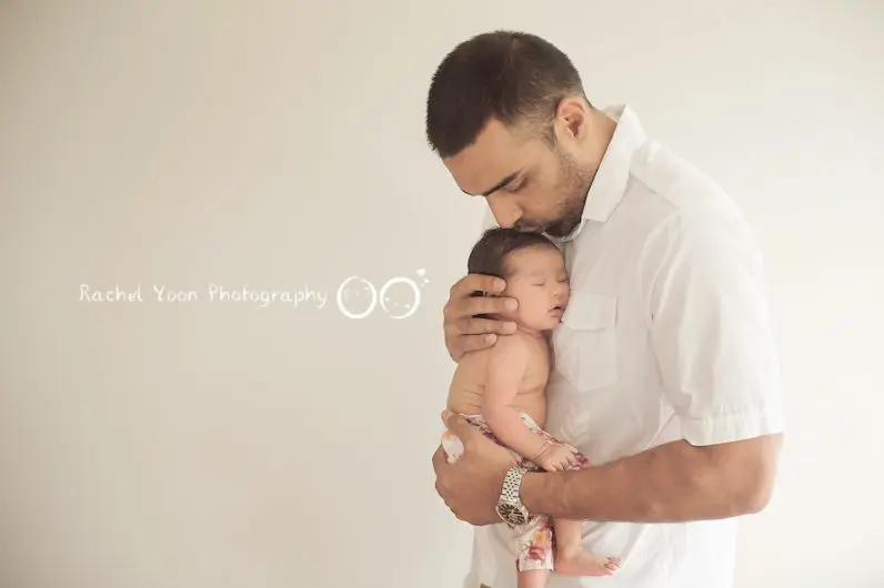 newborn photography vancouver - 7 weeks old baby girl