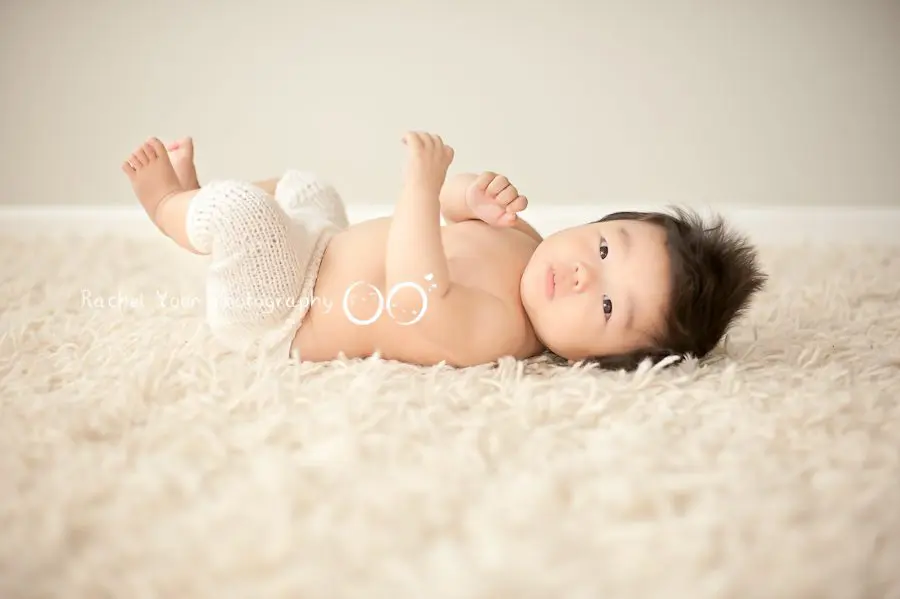 baby photography vancouver - 3 months old baby boy