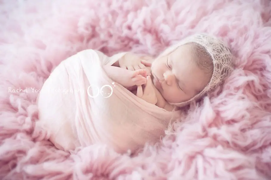 newborn photography vancouver - newborn baby girl