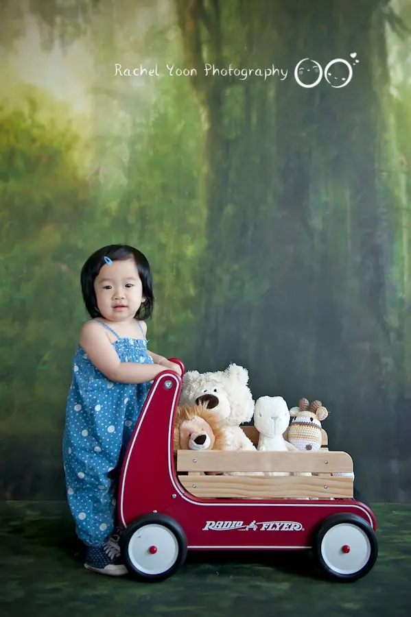 baby photography vancouver - 1 year old baby girl