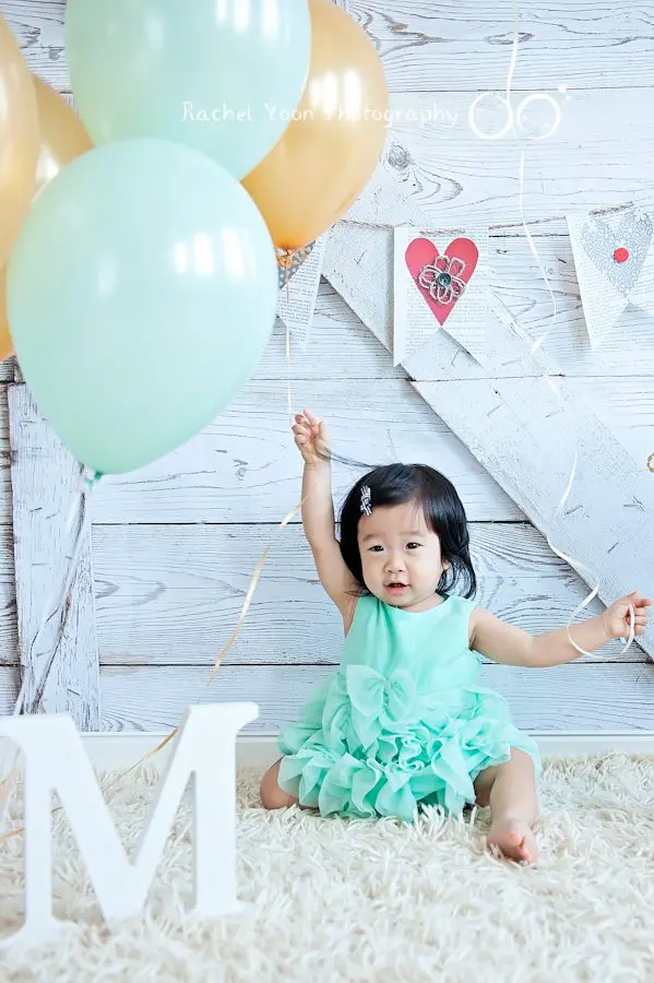 baby photography vancouver - 1 year old baby girl