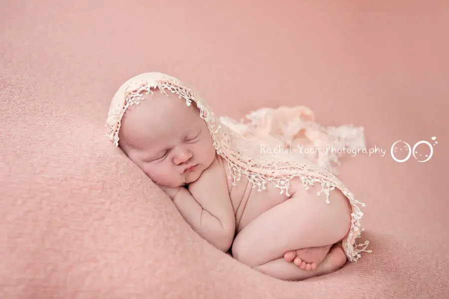 newborn photography vancouver- baby girl bum up pose