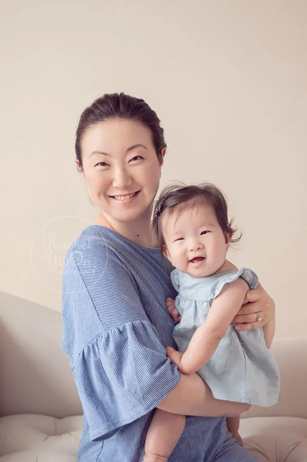 baby with mom - baby photography vancouver