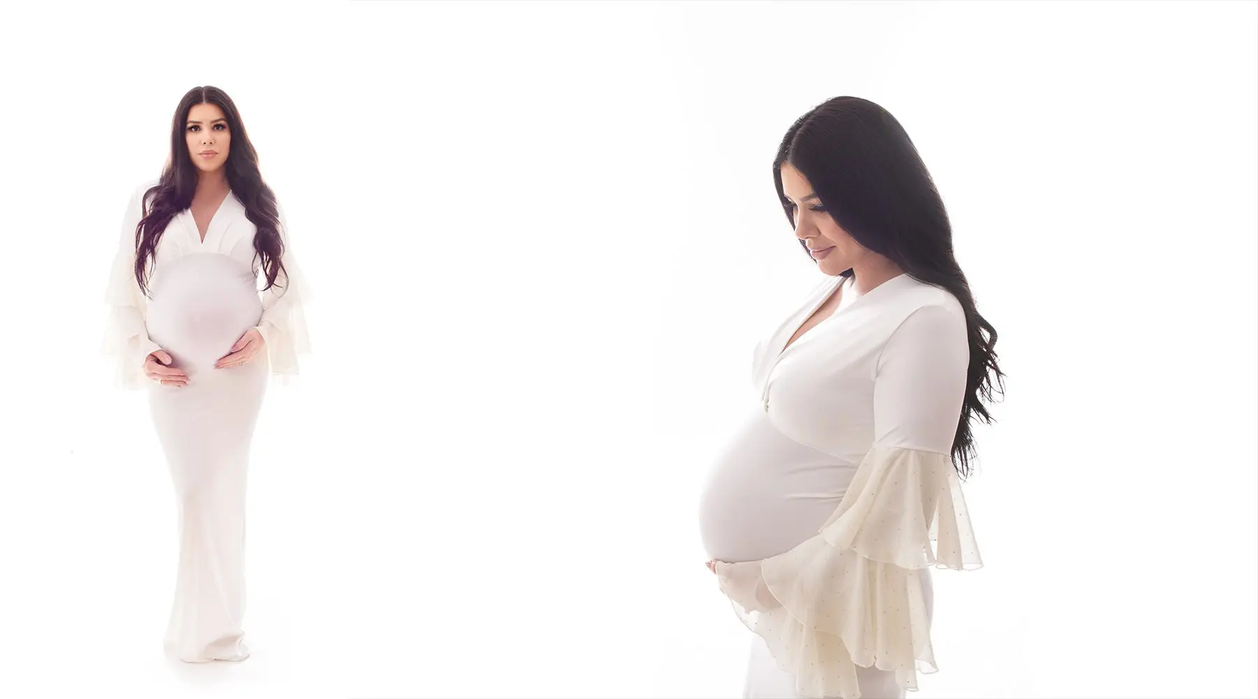 maternity gown - calla gown