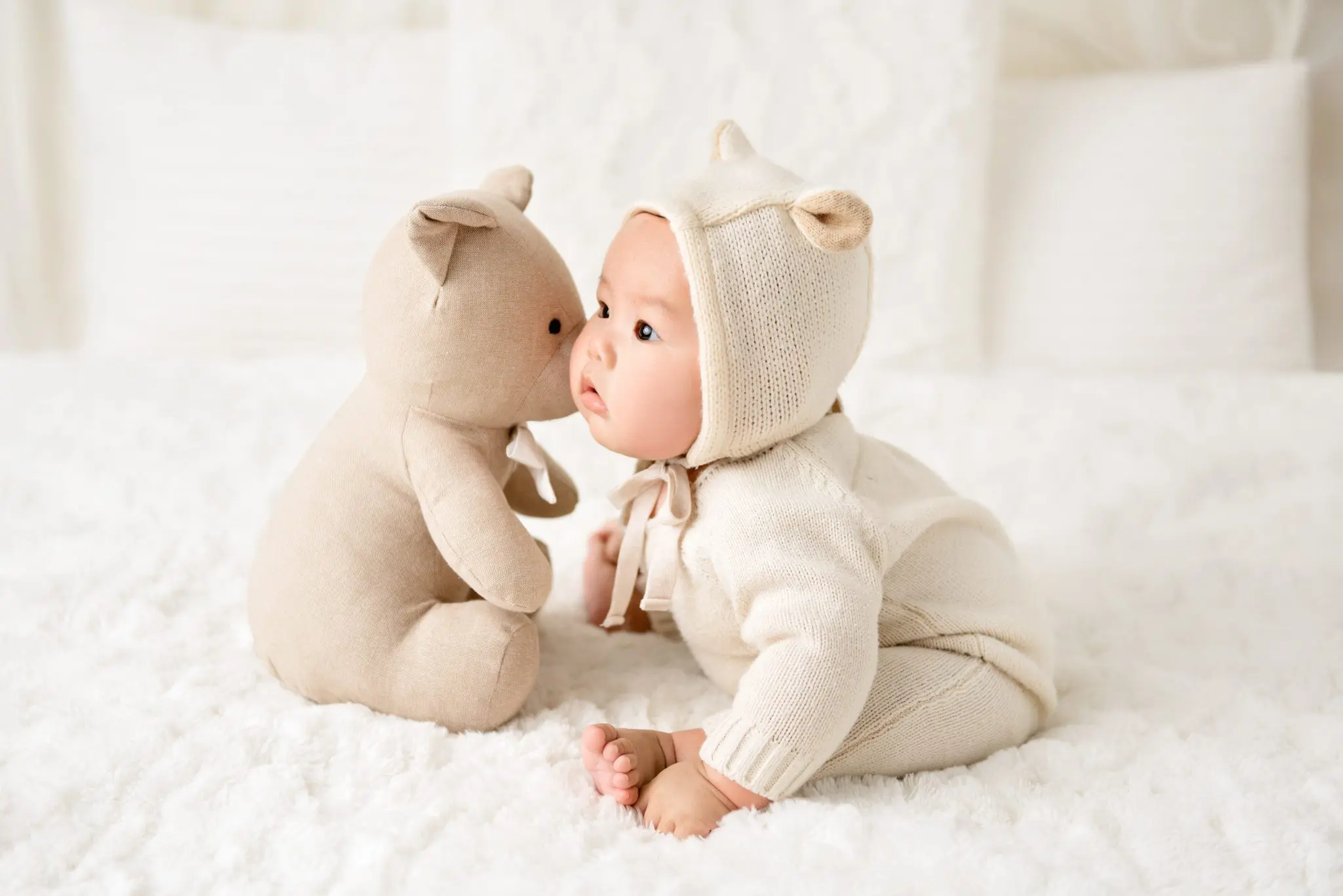 100 days old baby boy - baby photography vancouver