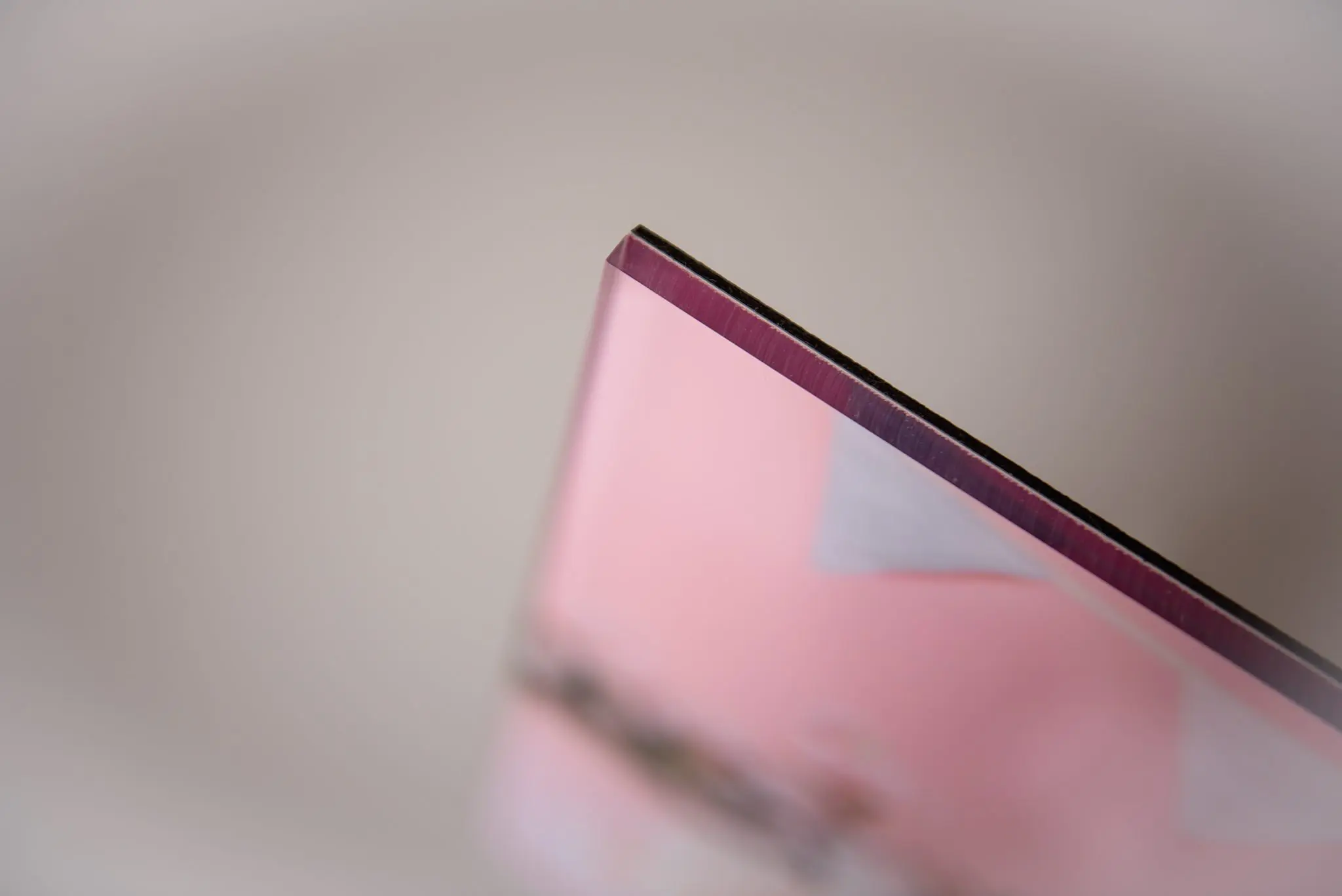 acrylic print edge