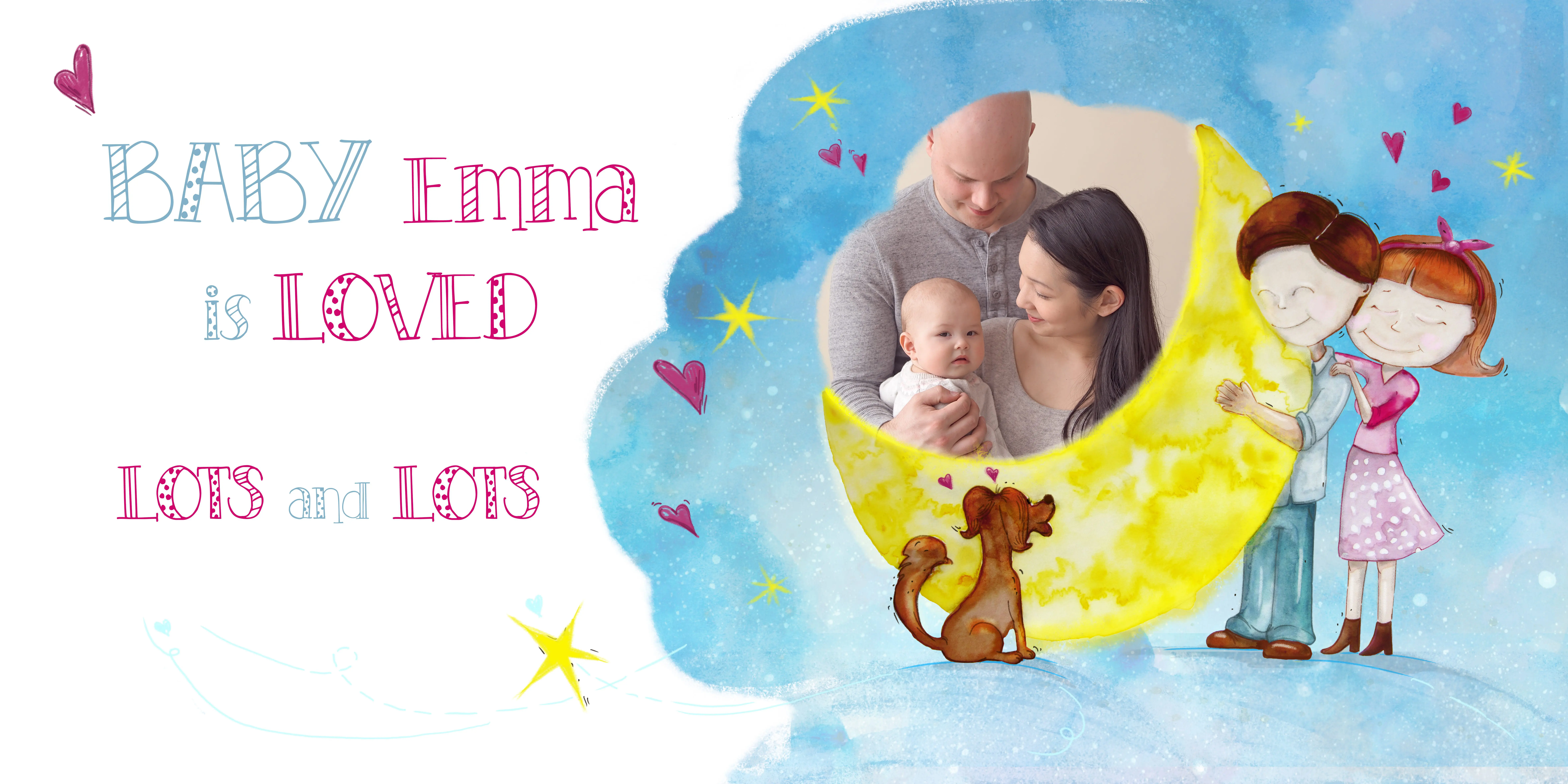 newborn photography storybook insert sample 2