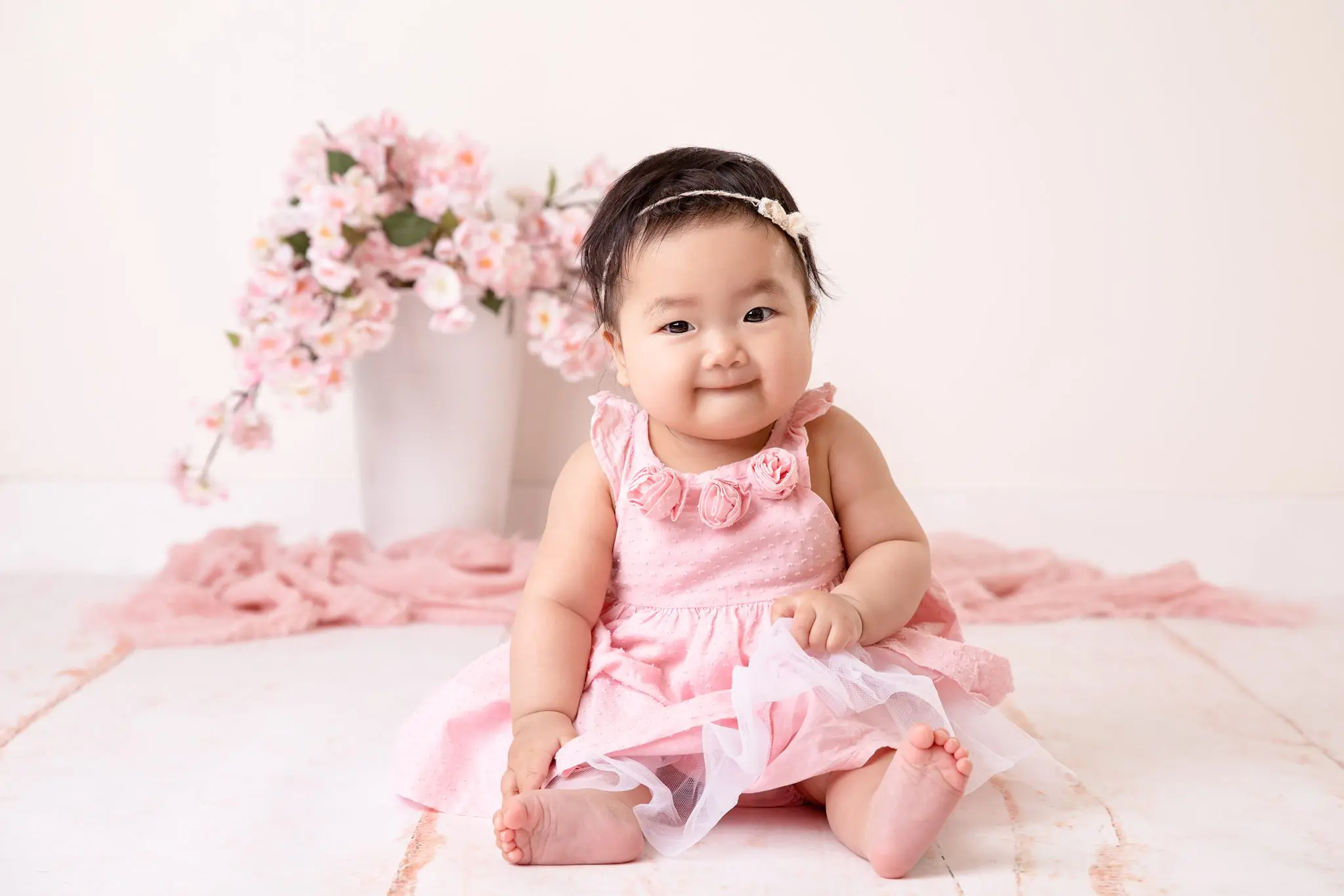 sitter session newborn photography 1