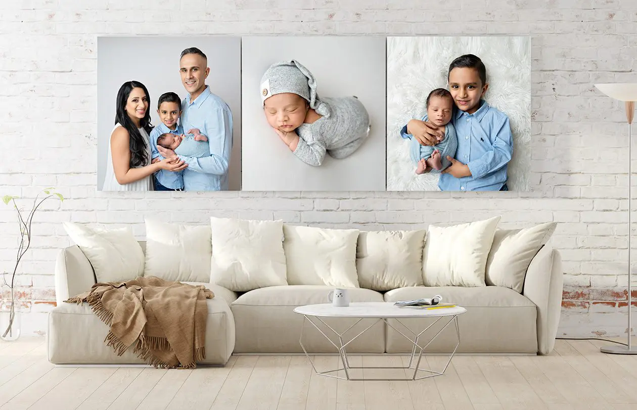 canvas wall art display