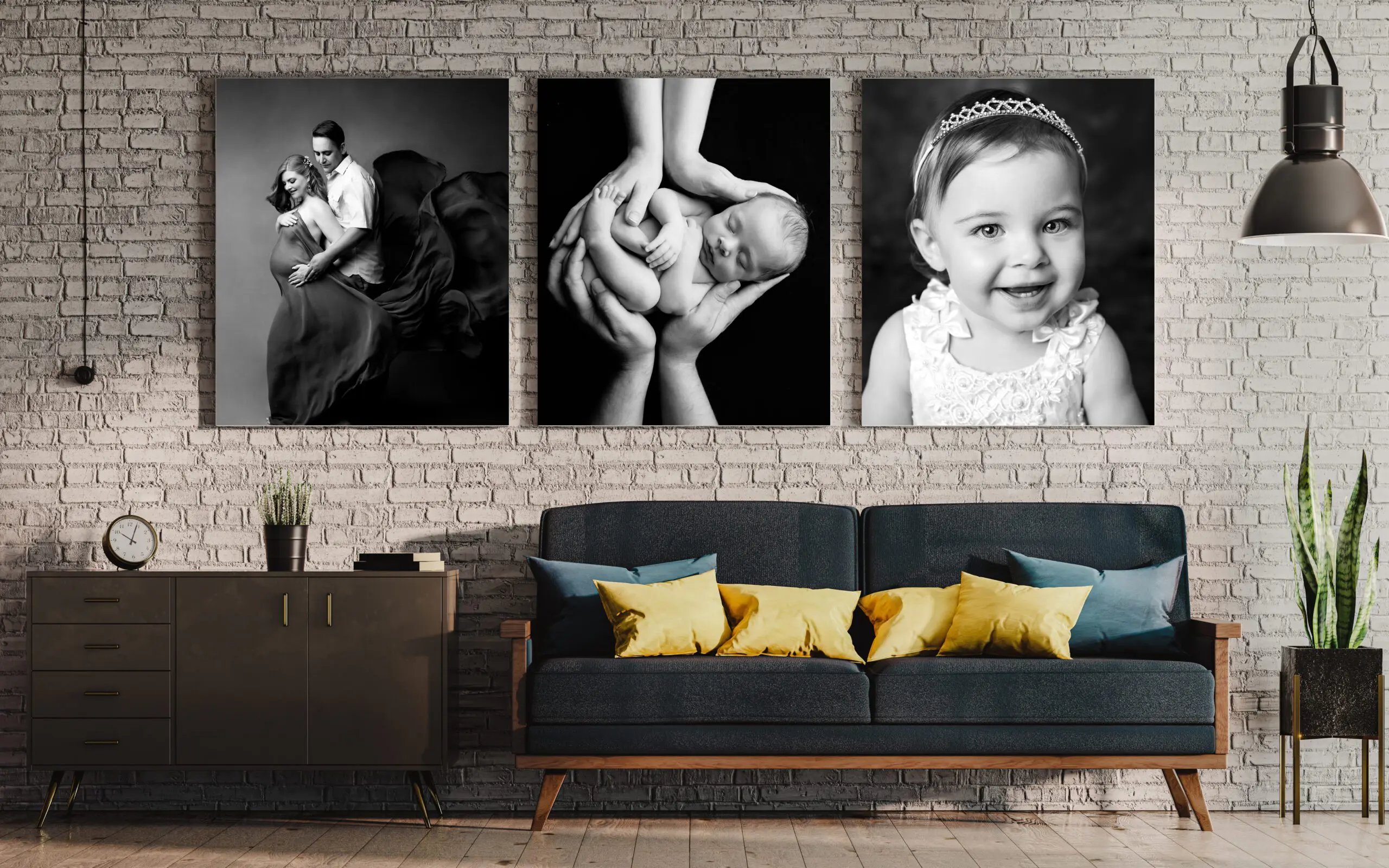 newborn Baby's 1st year bundle wall art