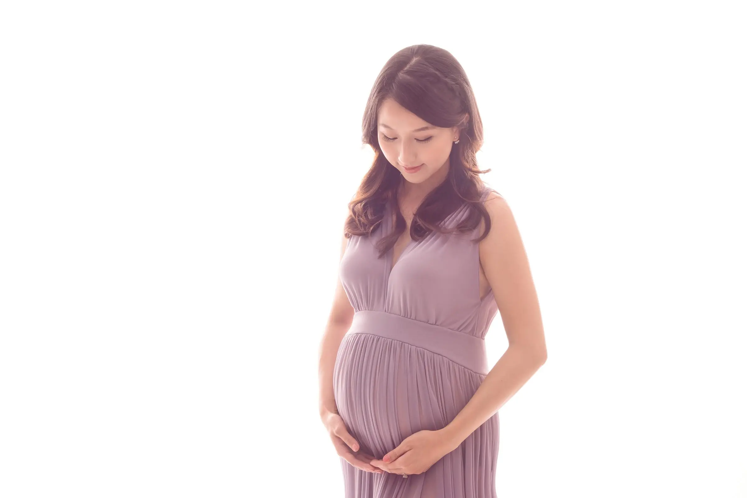 maternity photography - goddess dress