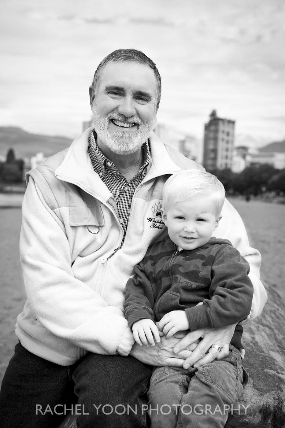 Family Photography Vancouver - child with grandpa