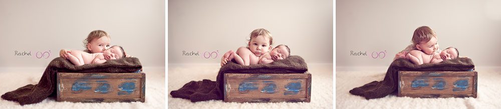 vancouver newborn photography with siblings