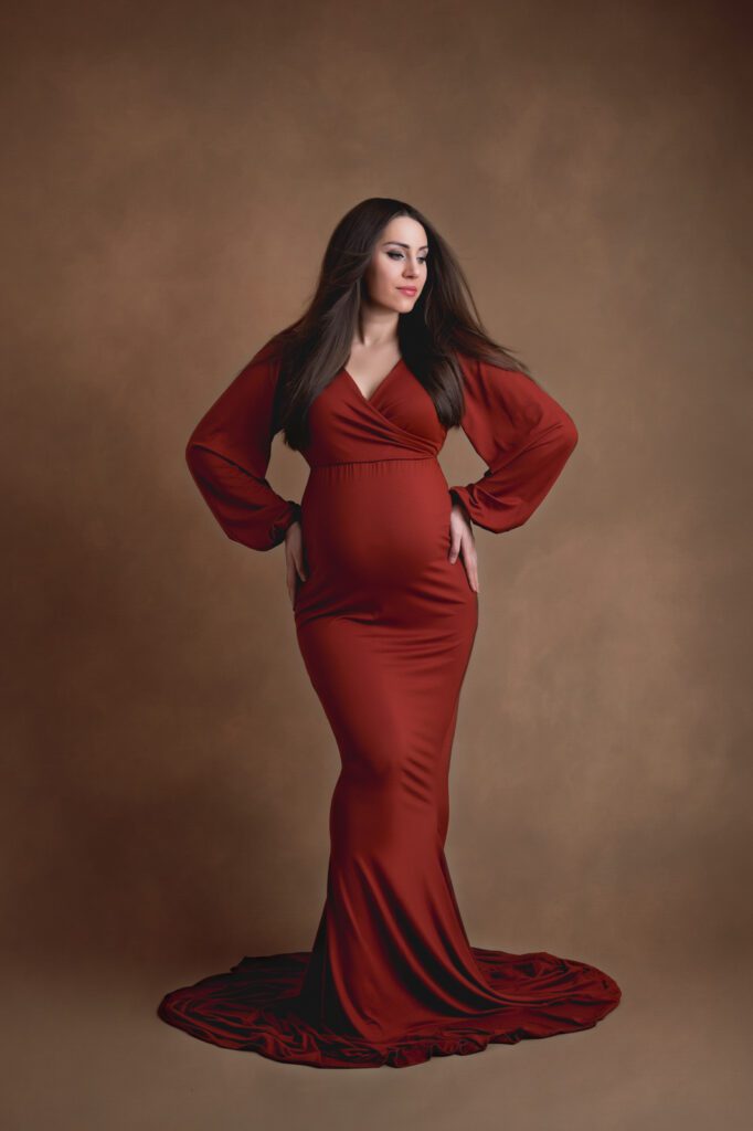 maternity photography - dyla gown miiestilo gown