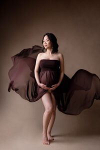 maternity photography - mama gown mocha