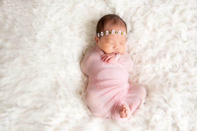 vancouver newborn photographer - newborn baby girl