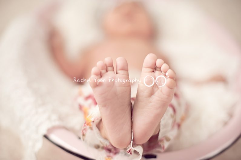 newborn photography vancouver - 7 weeks old baby girl