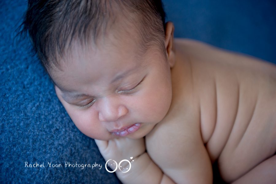 newborn photography vancouver - newborn boy