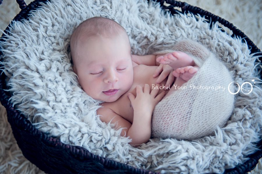 newborn photography vancouver - newborn baby boy