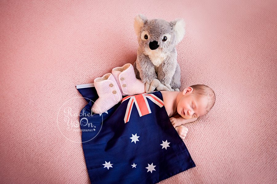 Newborn Photography Vancouver | Sydney - Teddy bear