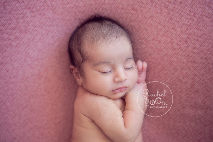 newborn baby girl - newborn photography vancouver