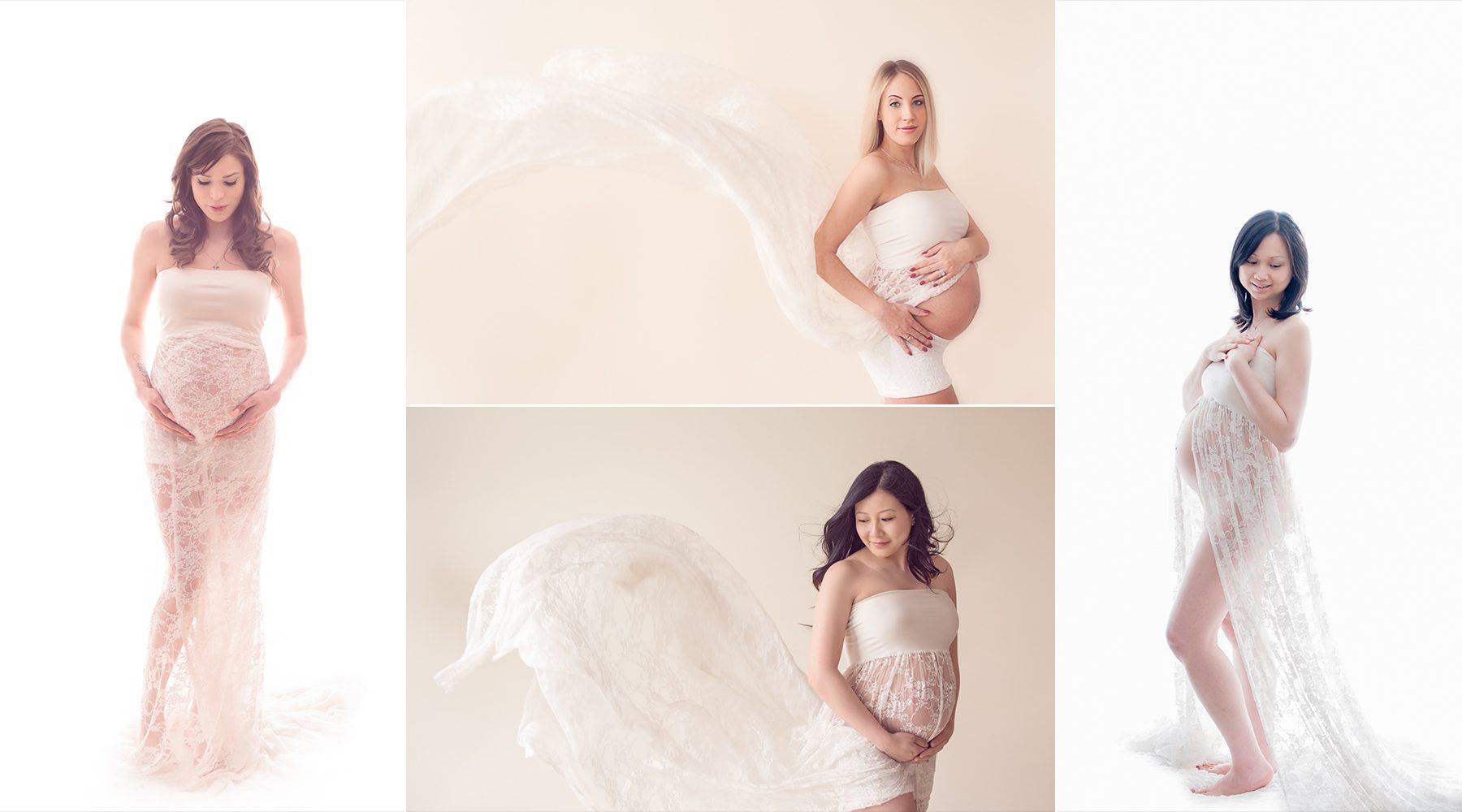Mama Gown Lace - maternity gowns from Rachel Yoon Photography
