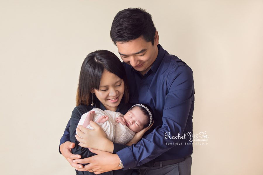 newborn family photo