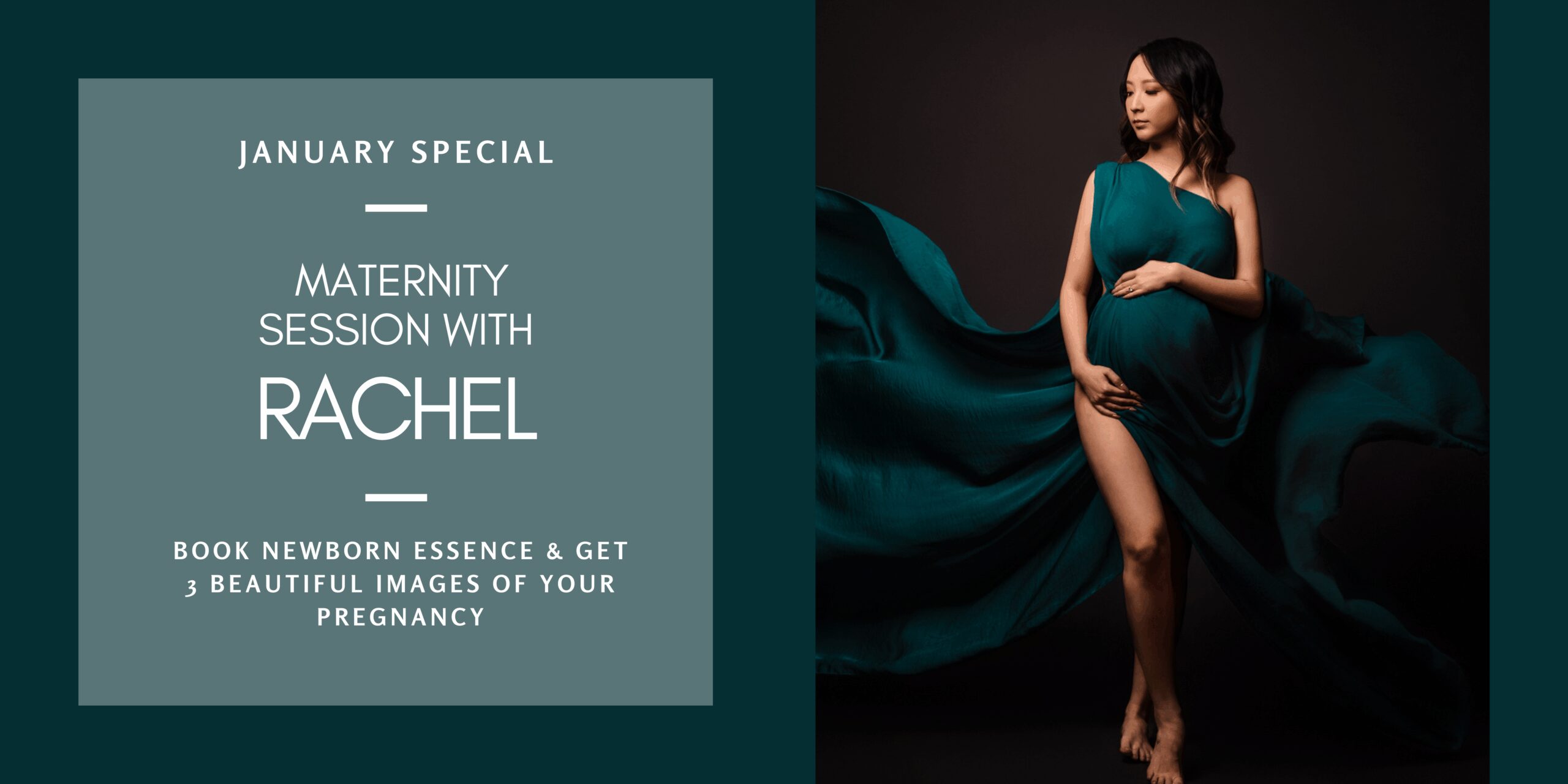 January Special - maternity session with Rachel - book newborn essence and get 3 beautiful images of your pregnancy