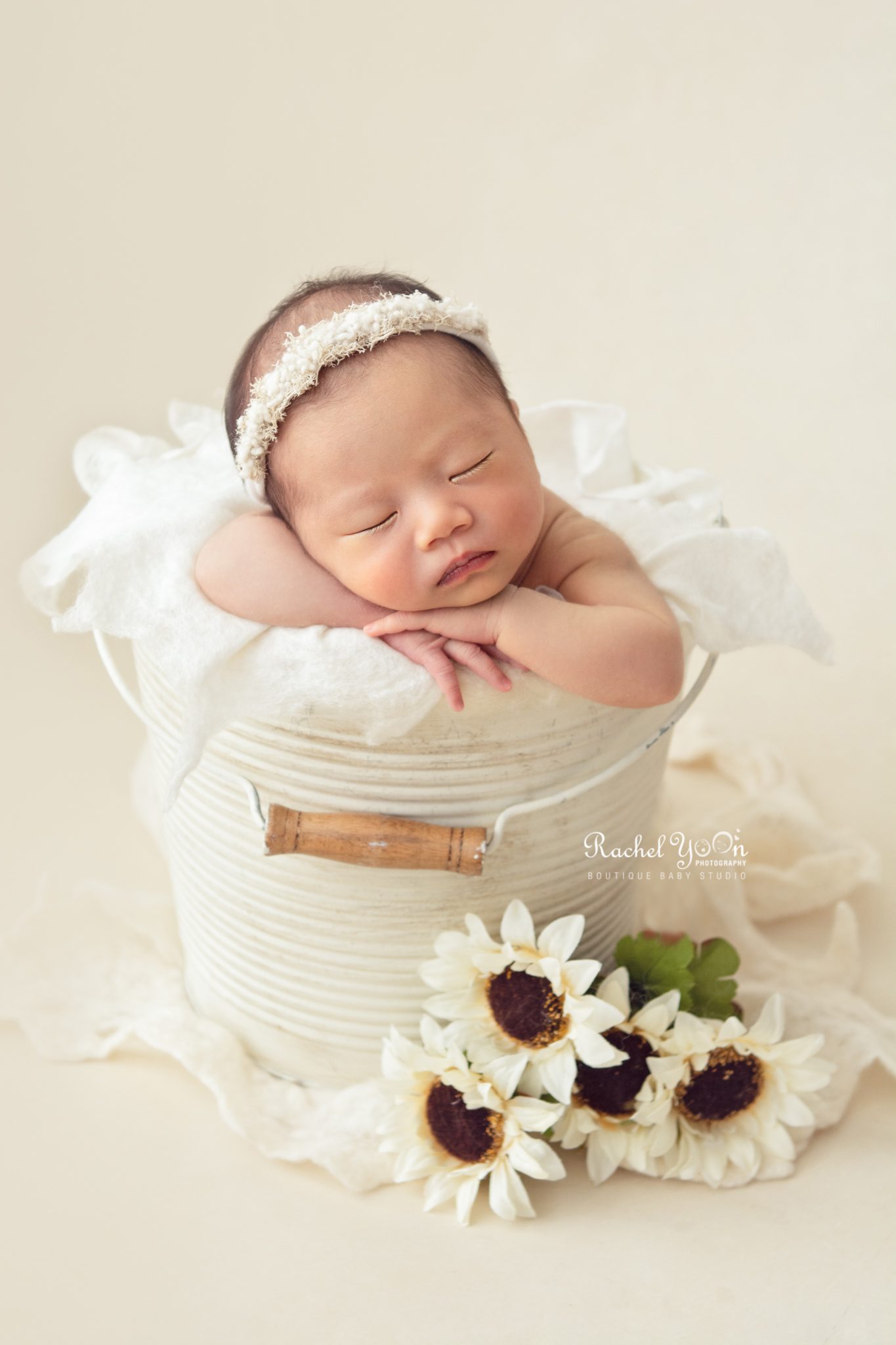 newborn basket pose - newborn photography vancouver