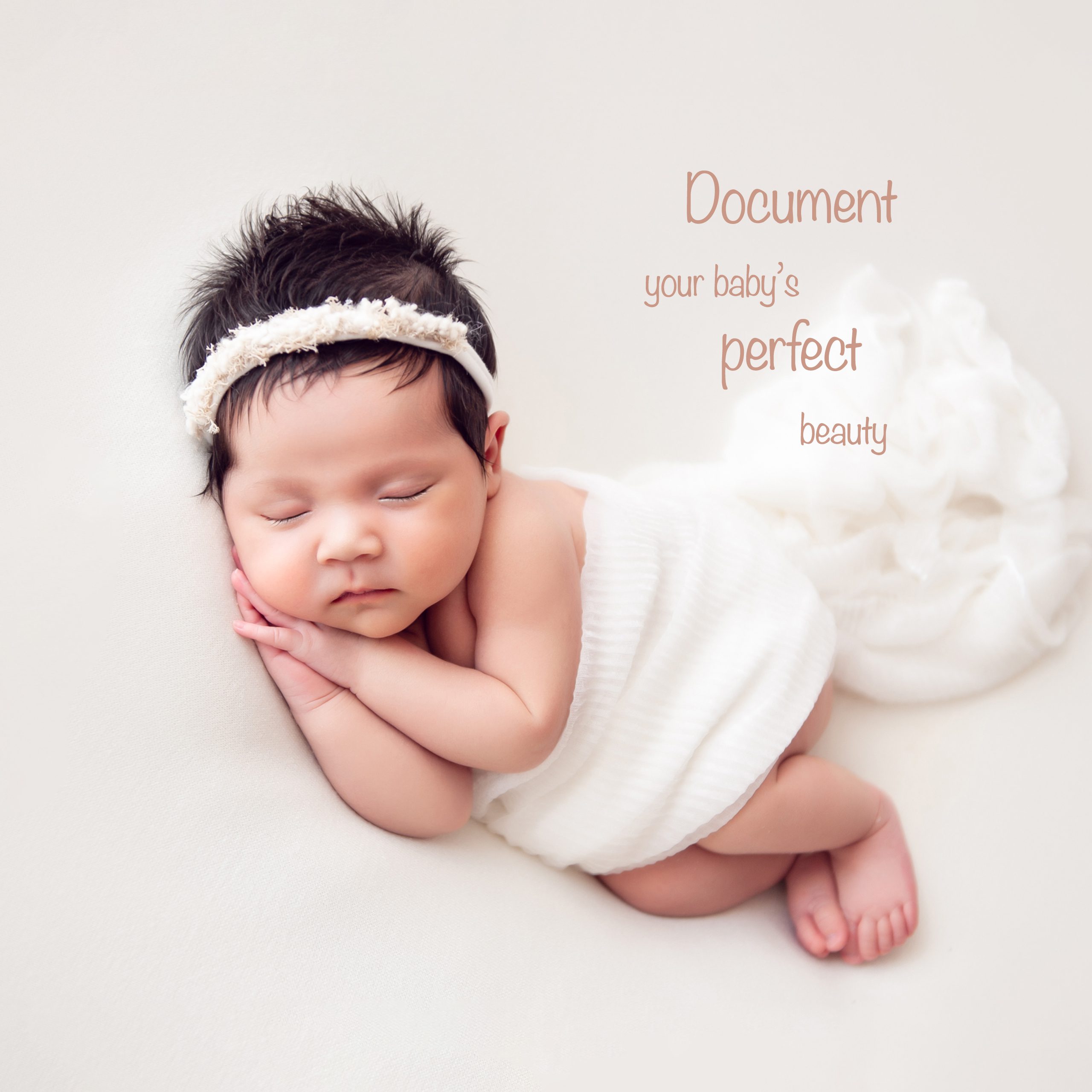 document your baby's perfect beauty