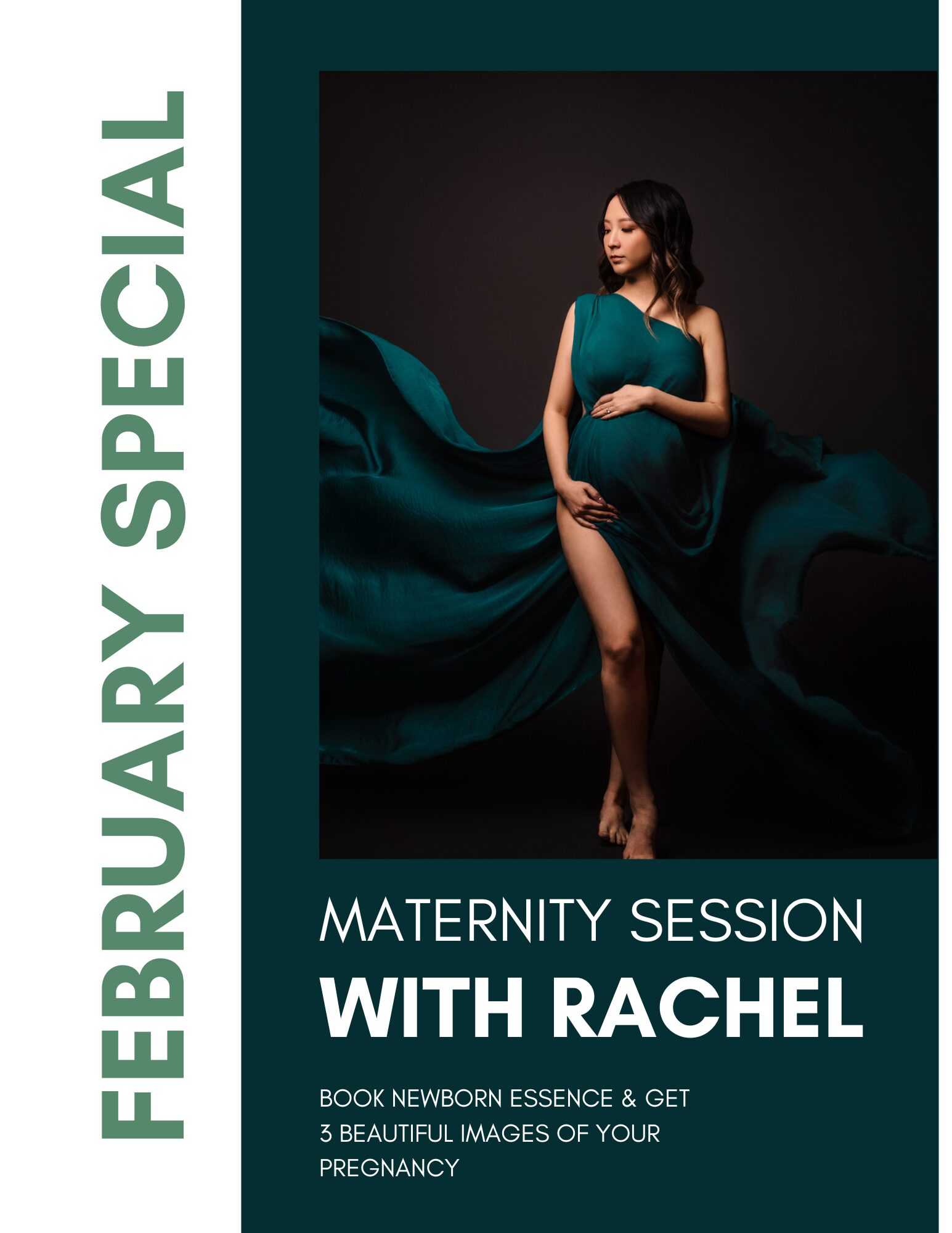 February Special - maternity session with Rachel when you book a newborn essence